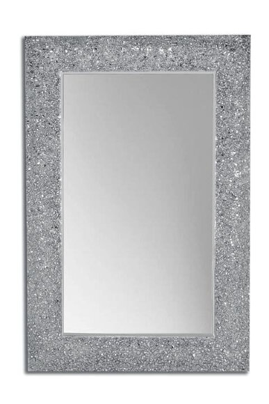 Armadi Art Зеркало 90x60 см с рамой из хрустального стекла с подсветкой Aura арт. BH-538