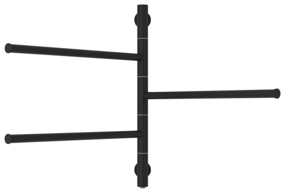 Электрический полотенцесушитель Триада 540х585 (матовый чёрный) Сунержа арт. 31-0822-0540