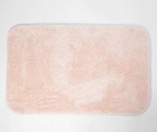 WasserKRAFT Коврик для ванной комнаты wern bm-2553 powder pink цвет: оранжевый