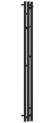 Электрический полотенцесушитель Терция 3.0 1500х106 правый (тёмный титан муар) Сунержа арт. 15-5845-1511