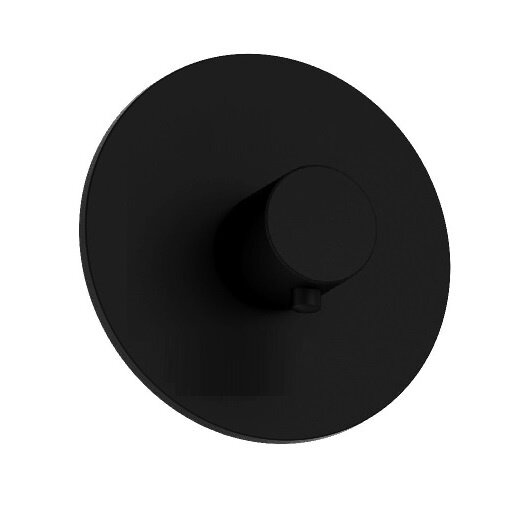 Remer Термостатический смеситель для душа, цвет: черный Minimal Thermo NT30NO
