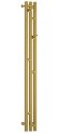 Электрический полотенцесушитель Терция 3.0 1200х106 левый (золото) Сунержа арт. 03-5844-1211