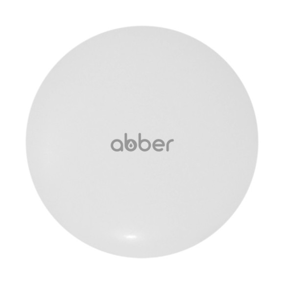 Abber Накладка на слив для раковины, белый арт. AC0014MW