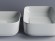 Ceramica Nova Раковина накладная прямоугольная с керамической накладкой на сливе (белый) Element арт. CN5021