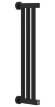 Электрический полотенцесушитель Хорда 4.0 600х166 (матовый чёрный) Сунержа арт. 31-0834-0600