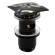 WasserKRAFT Донный клапан push-up a166 c переливом цвет: черный