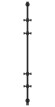 Электрический полотенцесушитель Хорда 4.0 1200х166 (тёмный титан муар) Сунержа арт. 15-0834-1200