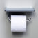 WasserKRAFT Держатель туалетной бумаги с полочкой для телефона k-1325 цвет: хром