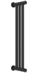 Водяной полотенцесушитель Хорда ПП 600х195 (тёмный титан муар) Сунержа арт. 15-4124-0600