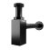 WasserKRAFT Сифон для раковины a169 цвет: черный
