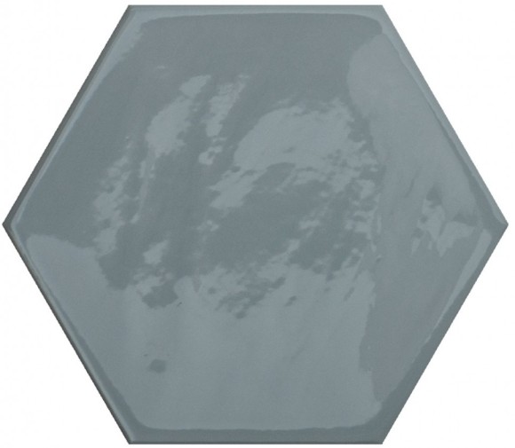 Cifre Настенная плитка Kane hexagon grey 16x18, моноколор - 78801165