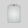 Azario Зеркало-шкаф 500х700 в алюминиевом корпусе, сенсорный выключатель с функцией диммера, Viva арт. AZ-ZC-022CS