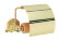 Boheme Держатель для туалетной бумаги с крышкой латунь, золотой Imperiale арт. 10401