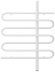 Электрический полотенцесушитель Эпатаж 3.0 800х600 МЭМ правый (белый) Сунержа арт. 12-5851-8060