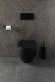 Allen Brau Унитаз подвесной, безободковый, Reality Черный арт. 4.32006.31