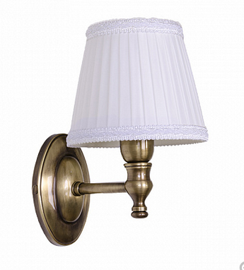 Tiffany World Настенная лампа светильника с овальным основанием, Bristol, бронза TWBR039br без абажура