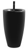 Azario Раковина напольная COMELLA 500х500х830 отдельностоящая круглая, черная COMELLA арт. AZ-311MB