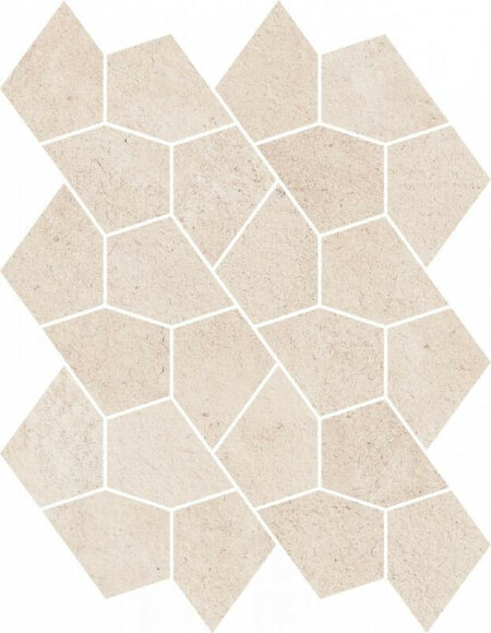 Italon Мозаика Snow Mosaico Kaleido 35,6x27,6, под бетон, цемент, камень Eternum - 620110000194