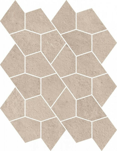 Italon Мозаика Cream Mosaico Kaleido 35,6x27,6, под бетон, цемент, камень Eternum - 620110000195