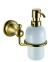 Azario Дозатор жидкого мыла подвесной, керамический, золото, Elvia арт. AZ-91112G