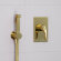 WasserKRAFT Гигиенический душ со смесителем, шланг 150 см a71097 цвет: золото