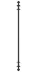 Водяной полотенцесушитель Хорда ПП 1800х195 (тёмный титан муар) Сунержа арт. 15-4124-1800