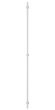 Электрический полотенцесушитель Аскет 1650 (матовый белый) Сунержа арт. 30-0850-1650