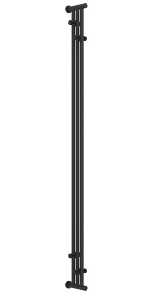 Водяной полотенцесушитель Хорда 1800х195 (тёмный титан муар) Сунержа арт. 15-0124-1800