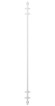 Водяной полотенцесушитель Хорда 1800х195 (матовый белый) Сунержа арт. 30-0124-1800