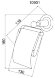 Boheme Держатель туалетной бумаги с крышкой латунь, стекло, золото Murano cristal арт. 10901-CRST-G