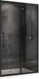 Abber Душевая дверь 1100мм Schwarzer Diamant, черный арт. AG30110BH