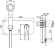 Boheme Гигиенический душ со смесителем антрацит глянец Venturo арт. 377-SGM
