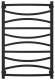 Водяной полотенцесушитель Ажур 800х500 (матовый чёрный) Сунержа арт. 31-0255-8050