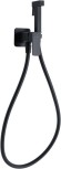 Allen Brau Смеситель с гигиеническим душем (с внутренней частью), Infinity, 5.21005-31 цвет: черный матовый