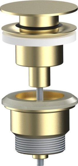 AQG Универсальный донный клапан click-clack, матовое золото арт. 400090925