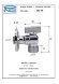 Remer Угловой вентиль для подключения смесителя 261NR12, цвет: хром