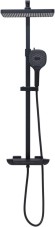 Allen Brau Душевая стойка Infinity, черный матовый арт. 5.21030-31