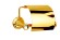 Boheme Держатель туалетной бумаги с крышкой латунь, золото Chiaro арт. 10501