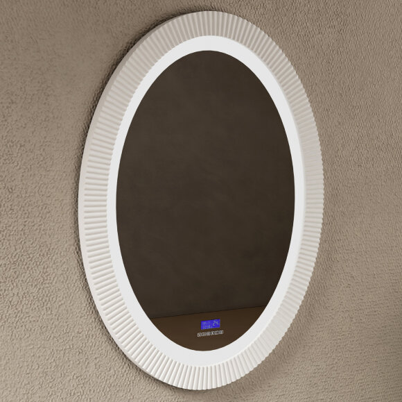 Abber Зеркало для ванной, белый арт. AS6601