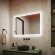 Sancos Зеркало для ванной комнаты SANCOS City 1000х700 c подсветкой, арт. CI1000